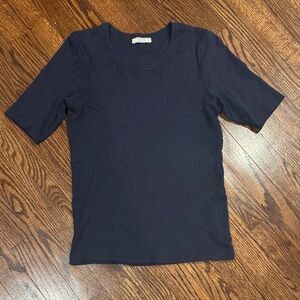 AYR The Exec T-shirt Navy Size Medium NWOT